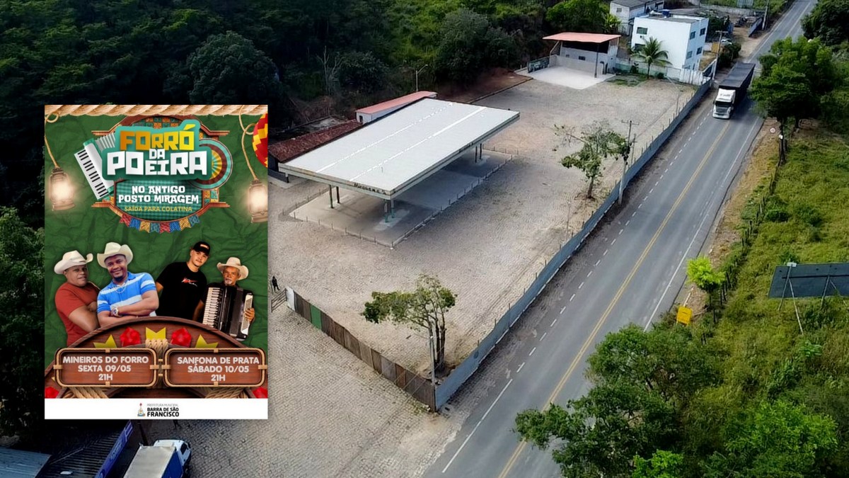 Imagem da notícia: Prefeitura promove a Festa Forró da Poeira no novo espaço de eventos do antigo Posto Miragem