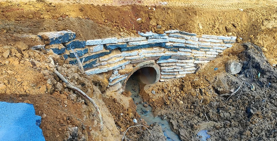 Imagem da notícia: Bueiro é construído no Córrego da Prosperidade em Paulista; agora são 319 em pouco mais de cinco anos