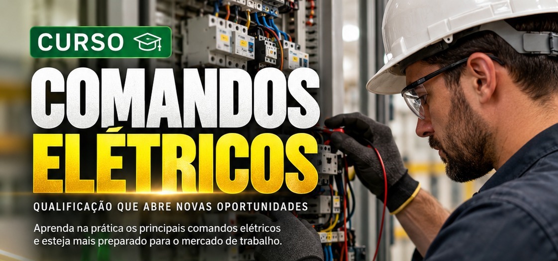 Imagem da notícia: Inscrições abertas para o curso gratuito de Comandos Elétricos em Barra de São Francisco
