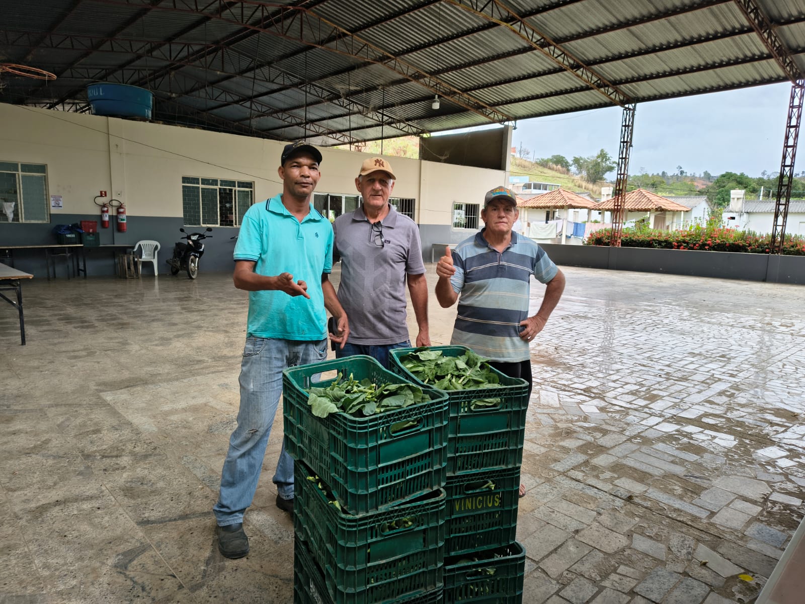 Imagem da notícia: Prefeitura distribui gratuitamente 26 caixas de verduras do Hortão Municipal para instituições sociais