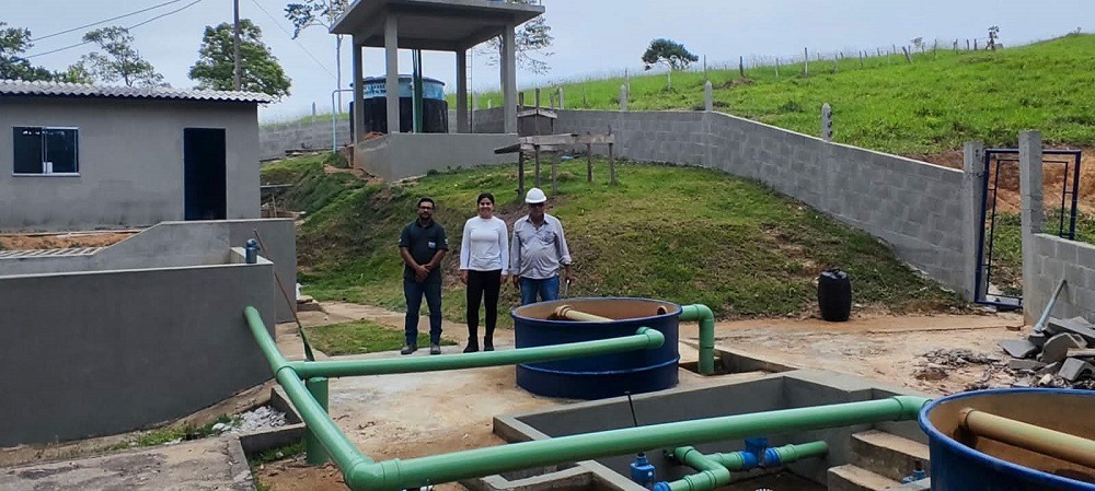 Imagem da notícia: Obras de modernização do sistema de tratamento de água em Vila Itaperuna entram em fase final