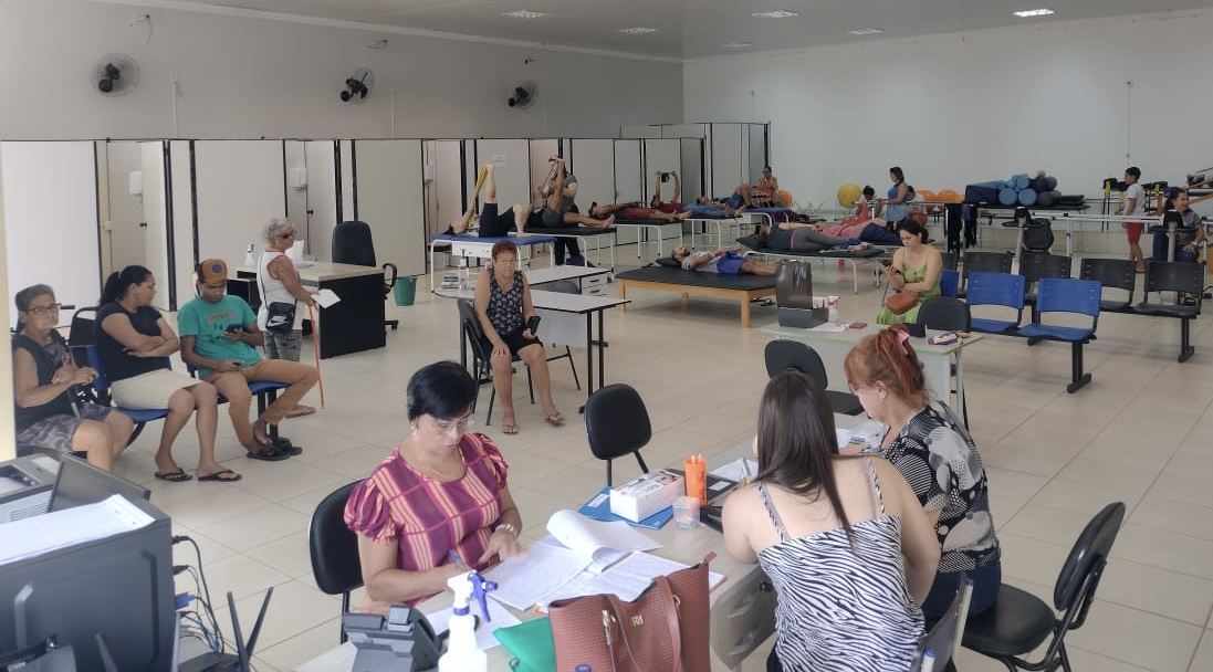 Fisioterapia municipal realizou 3.610 atendimentos em novembro