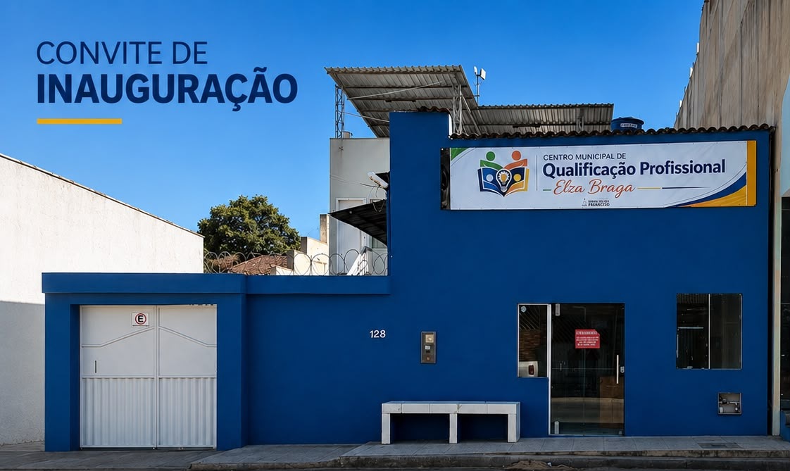 Imagem da notícia: Prefeitura inaugura Centro Municipal de Qualificação Profissional Elza Braga nesta quinta-feira (30)