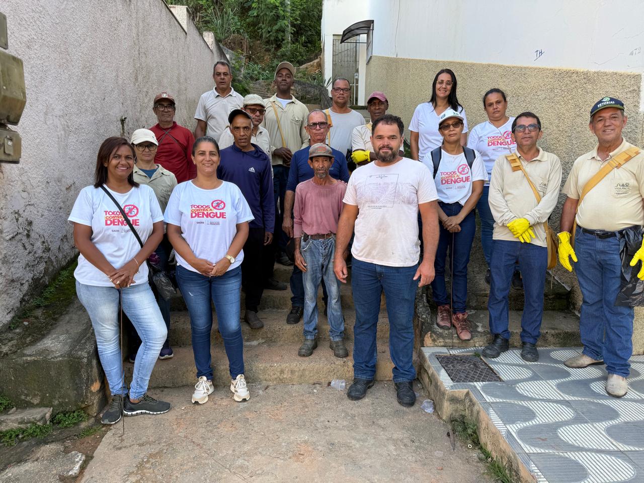 Imagem da notícia: Prefeitura realiza mutirão de combate à dengue no bairro Estrela