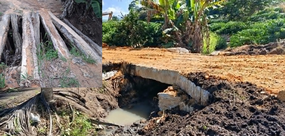 Imagem da notícia: Prefeitura constrói ponte ecológica em Pouso Alto e contabiliza 156 unidades em pouco mais de cinco anos de gestão