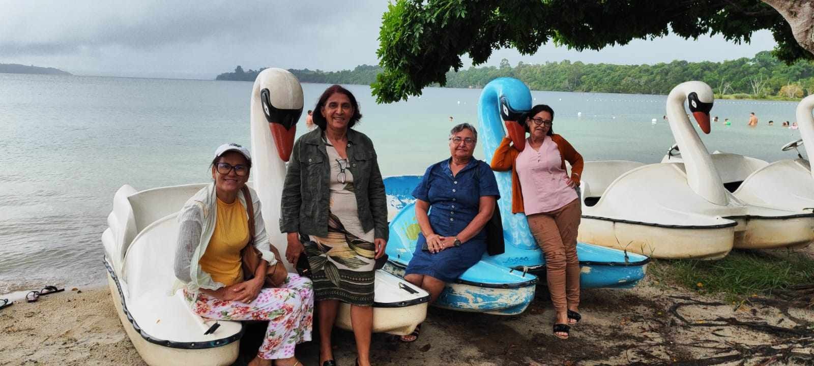 Imagem da notícia: Projeto Avivar realiza quarta excursão com idosos a Lagoa Nova, em Linhares