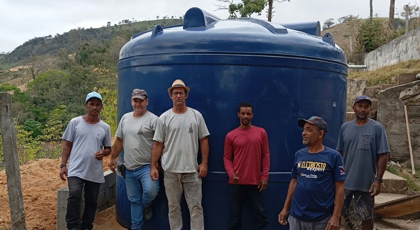 Imagem da notícia: Prefeitura retoma intervenções de melhorias no sistema de tratamento de água de Cachoeirinha de Itaúnas