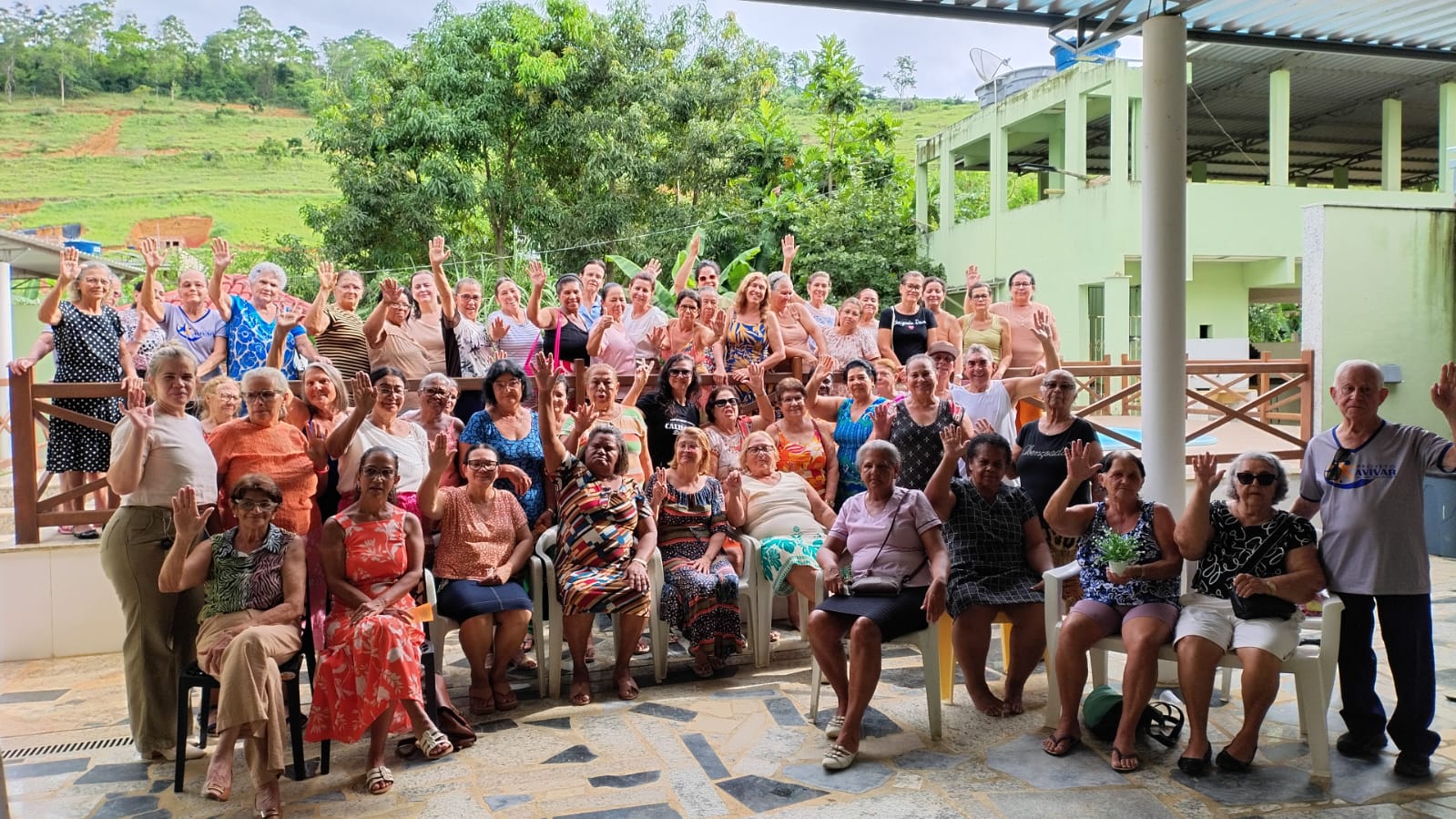 Imagem da notícia: Projeto Avivar conscientiza idosos sobre doenças crônicas e incuráveis em alusão a campanha Fevereiro Roxo e Laranja em roda de conversa