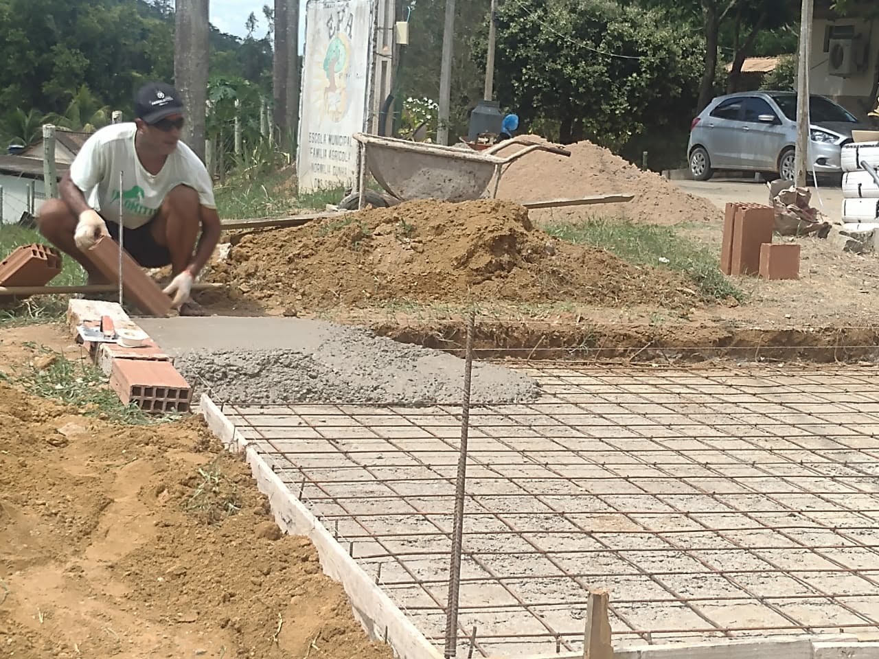 Imagem da notícia: Retomada a reforma da Escola Família Agrícola Normilia Cunha dos Santos