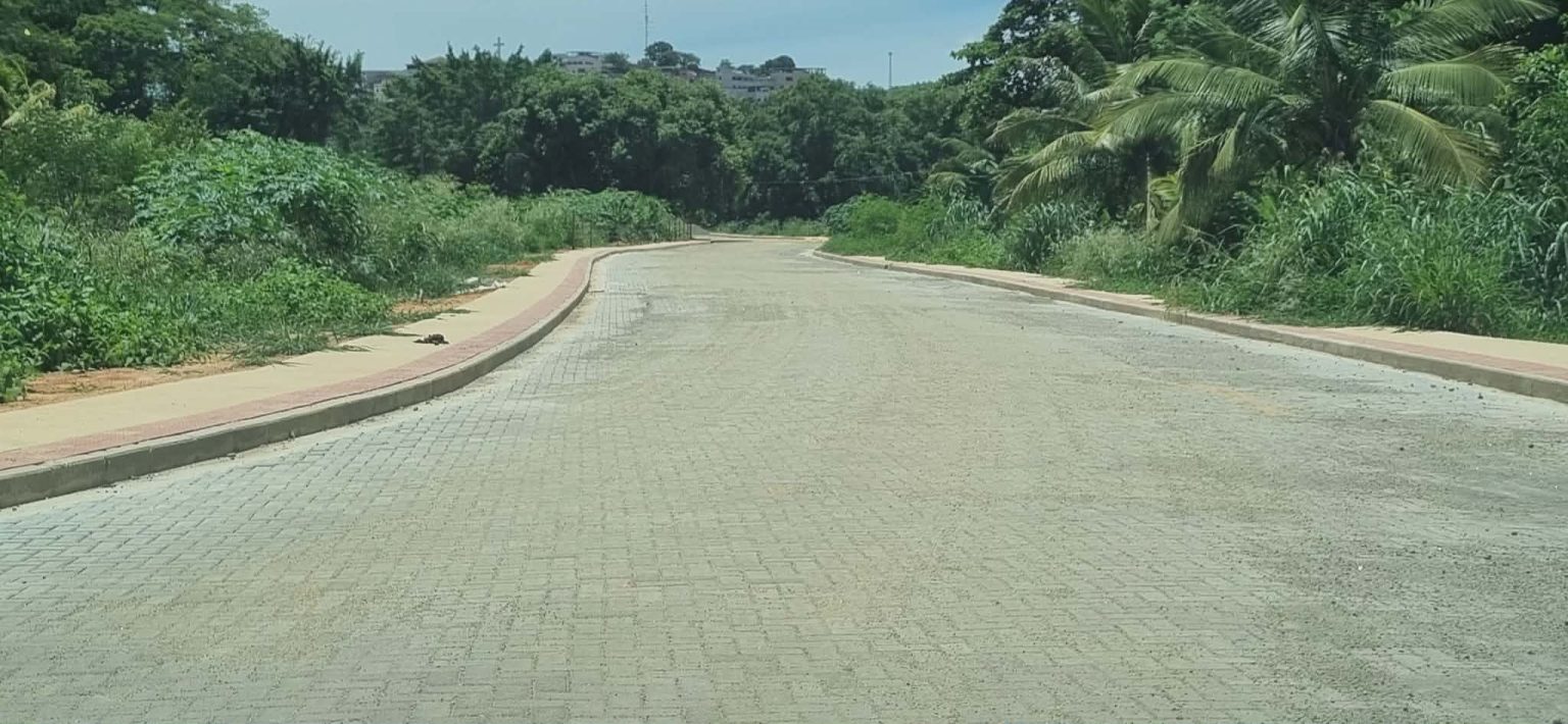Imagem da notícia: Pavimentação da Avenida Ery Silva Fortes avança e se aproxima da fase final em Barra de São Francisco